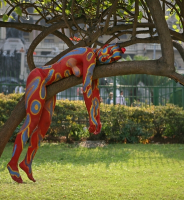 Performance Urbana Corpos Pintados (2005) 01