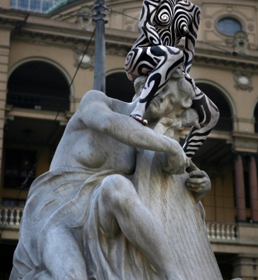 Performance Urbana Corpos Pintados (2005) 02