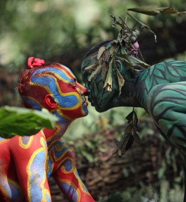 Performance Urbana Corpos Pintados (2005) 04