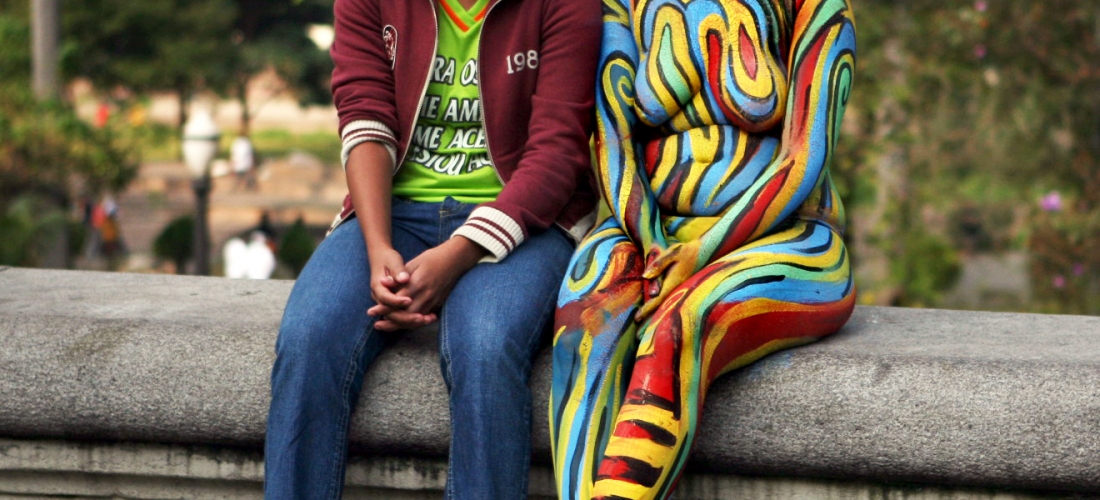 Performance Urbana Corpos Pintados (2005) 05