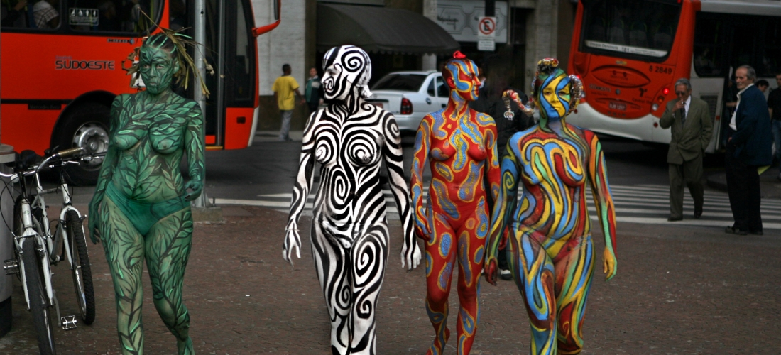 Performance Urbana Corpos Pintados (2005) 06