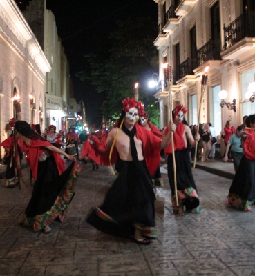 Performance Urbana – Que Viva Frida – Mérida – México (2014) 01