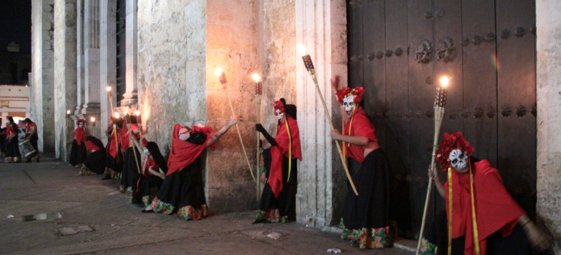 Performance Urbana – Que Viva Frida – Mérida – México (2014) 02