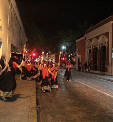 Performance Urbana – Que Viva Frida – Mérida – México (2014) 03