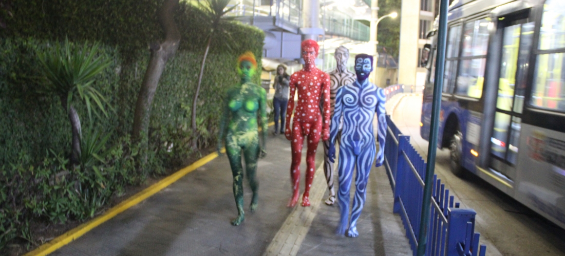 Performance Urbana Segunda Pele (2014) 05