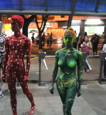 Performance Urbana Segunda Pele (2014) 10