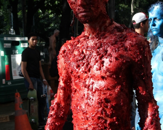 Performance Urbana Segunda Pele – Hemispheric Institute Enconter (2013) 05