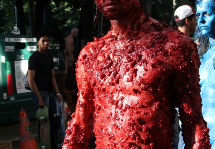 Performance Urbana Segunda Pele – Hemispheric Institute Enconter (2013) 05
