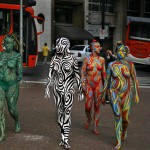 Performance Urbana Corpos Pintados (2005) 06